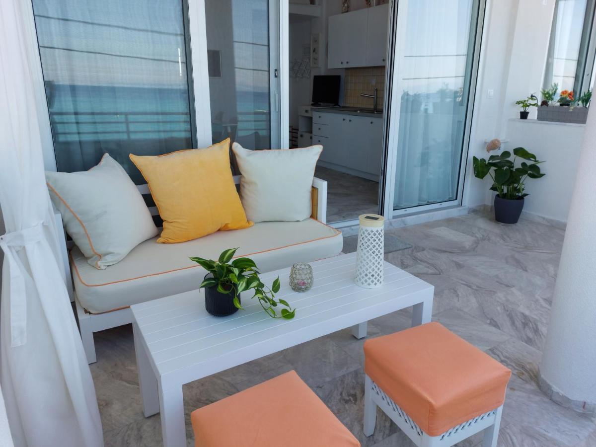Nefeli Seaside Apartments Polychrono Buitenkant foto